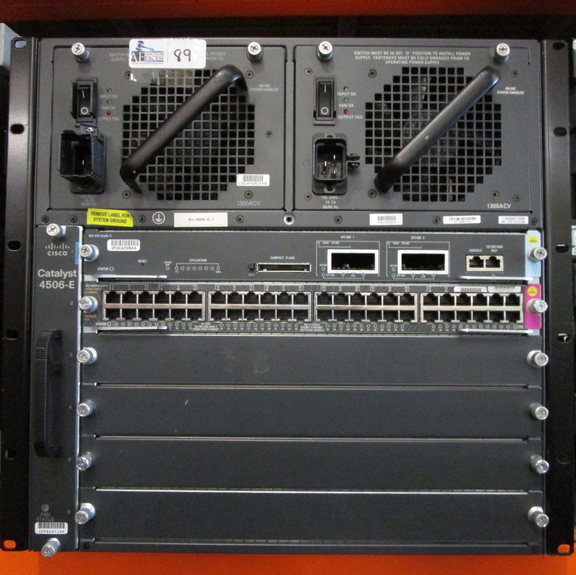 CISCO CATALYST 4506-E SWITCH - Image 2 of 2