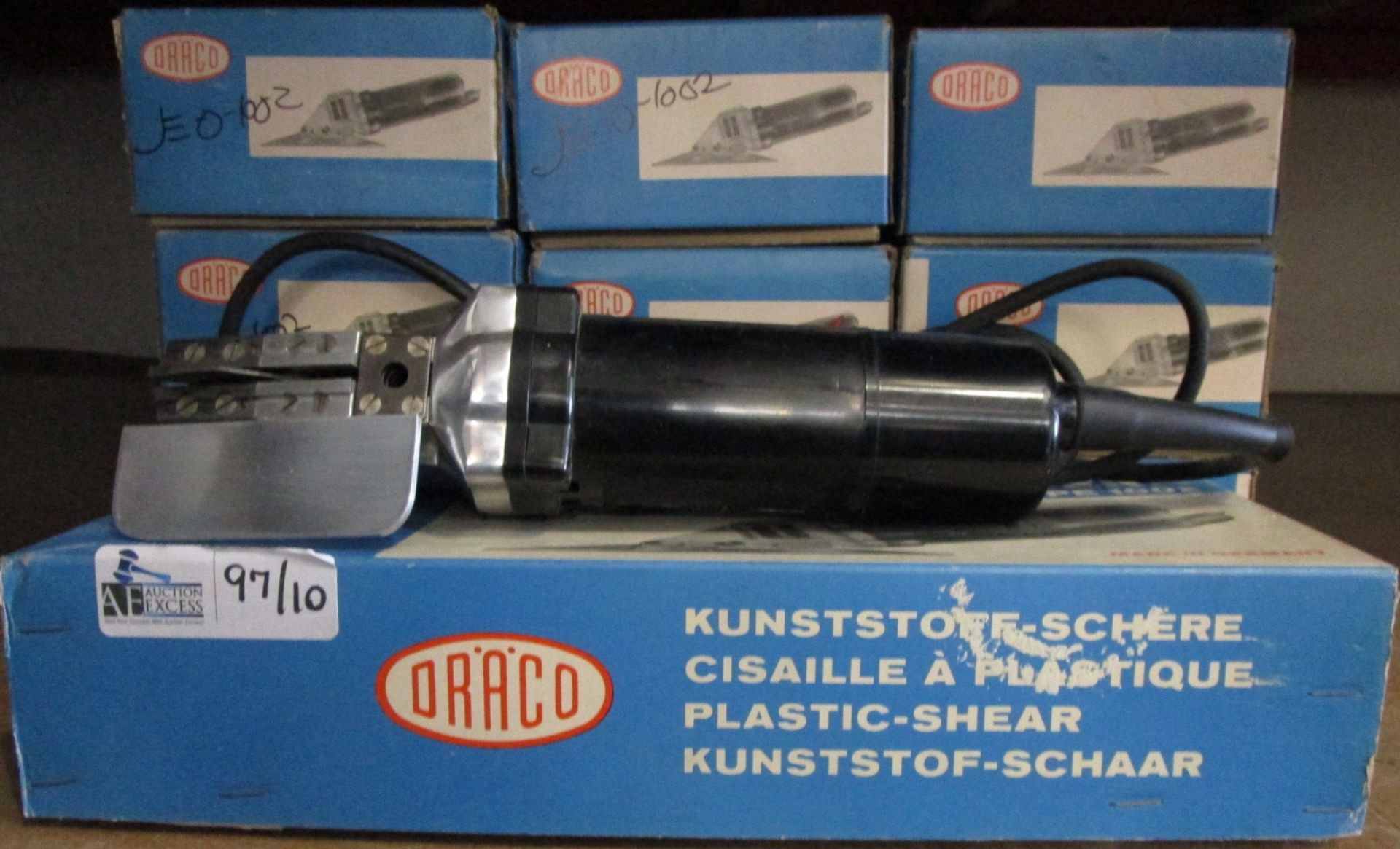 LOT OF 10 DRACO KUNSTOFF-SCHERE TYPE 1002