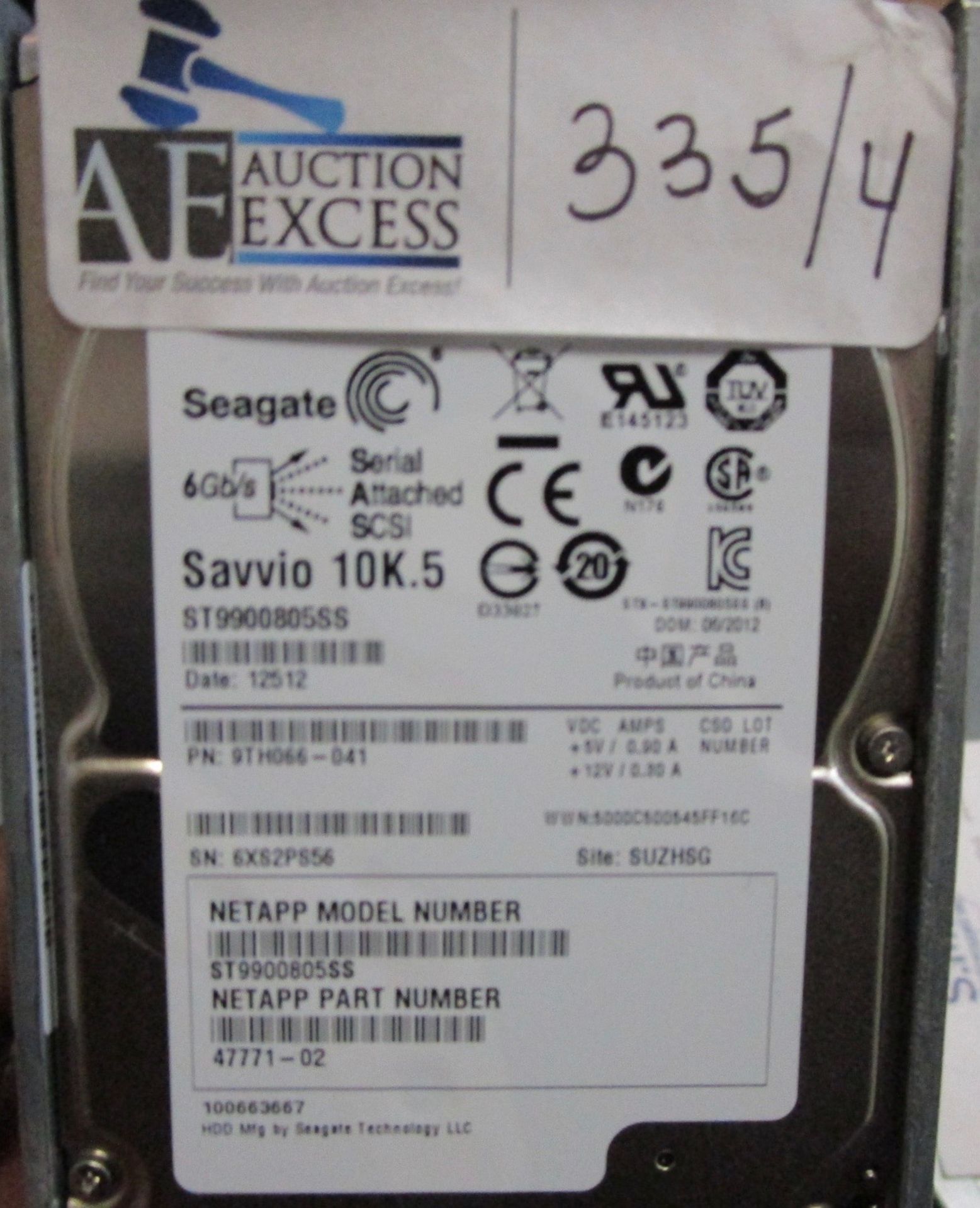 LOT OF 4 NETAPP RAIDS WITH DRIVES - Image 2 of 5