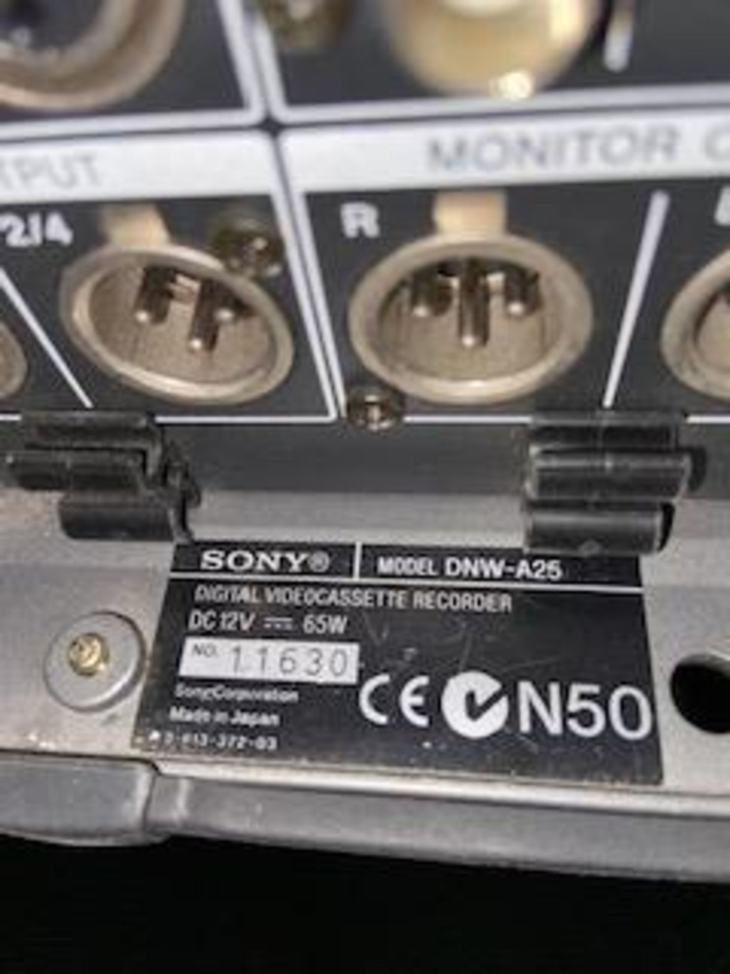 LOT OF 4 SONY BETACAM SX/SP BVW-50/DNW-A25 - Image 7 of 8