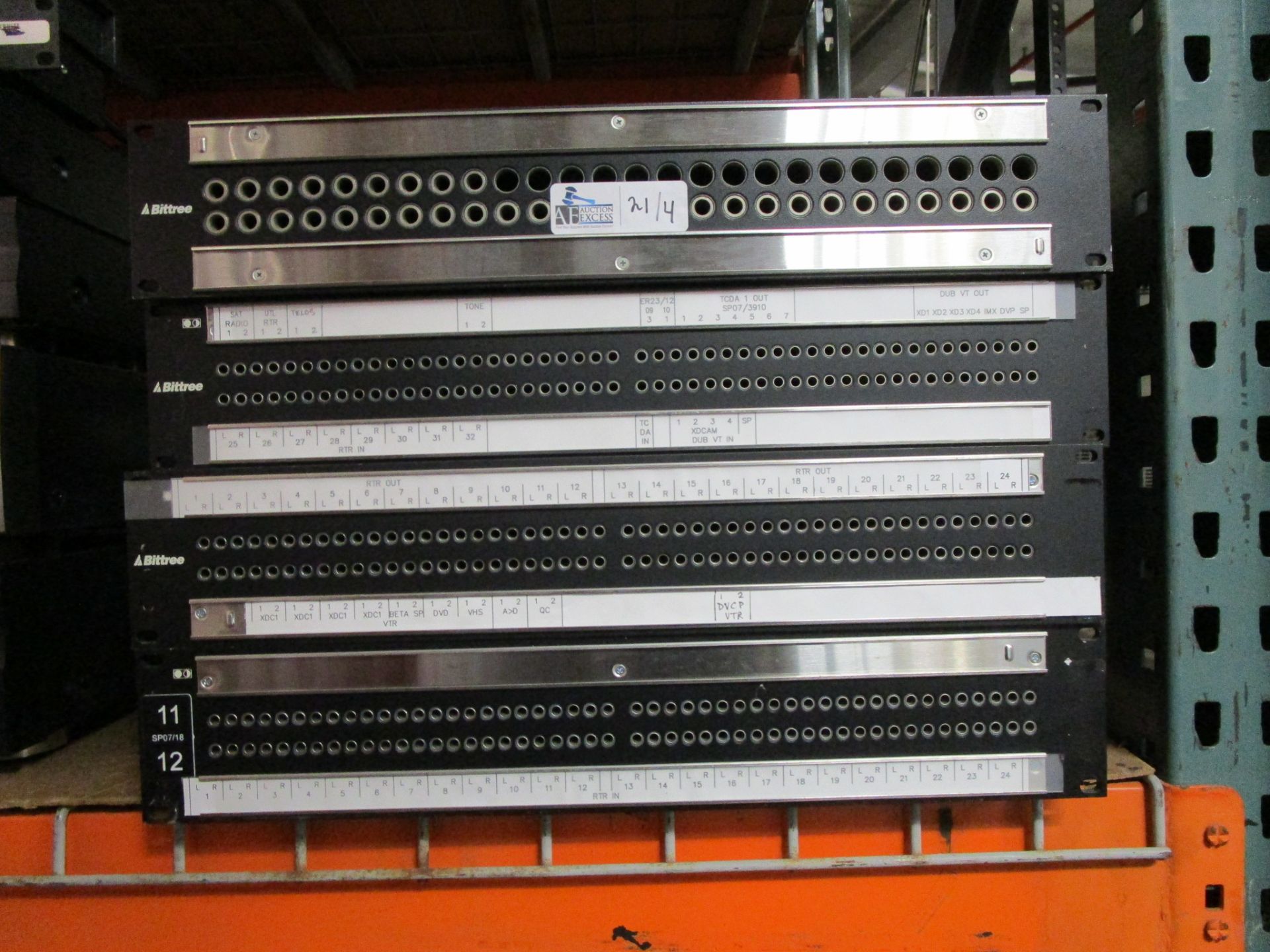 LOT OF 4 BITTREE PATCHBAYS