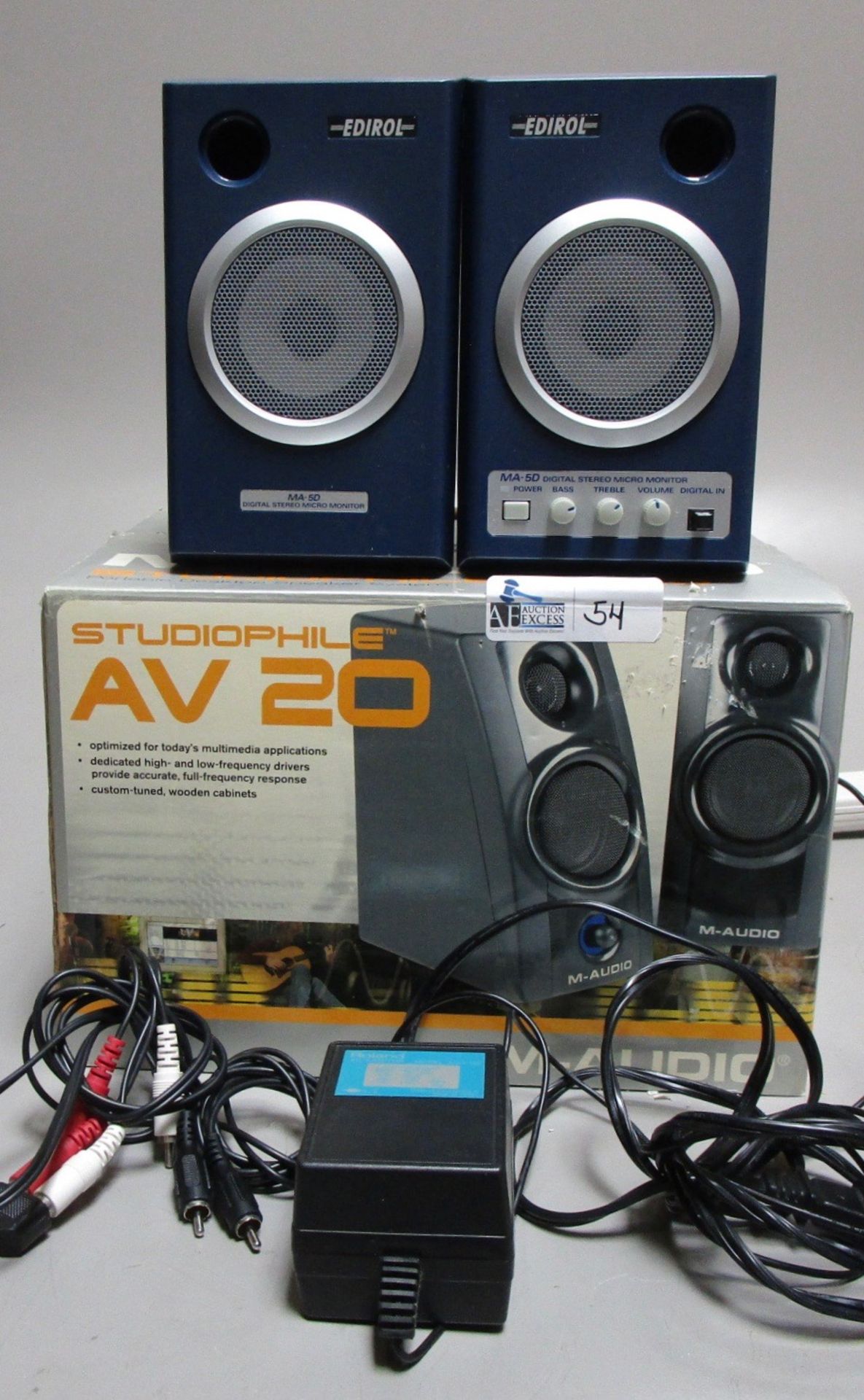 M-AUDIO STEREOPHILE AV20 SPEAKER SYSTEM