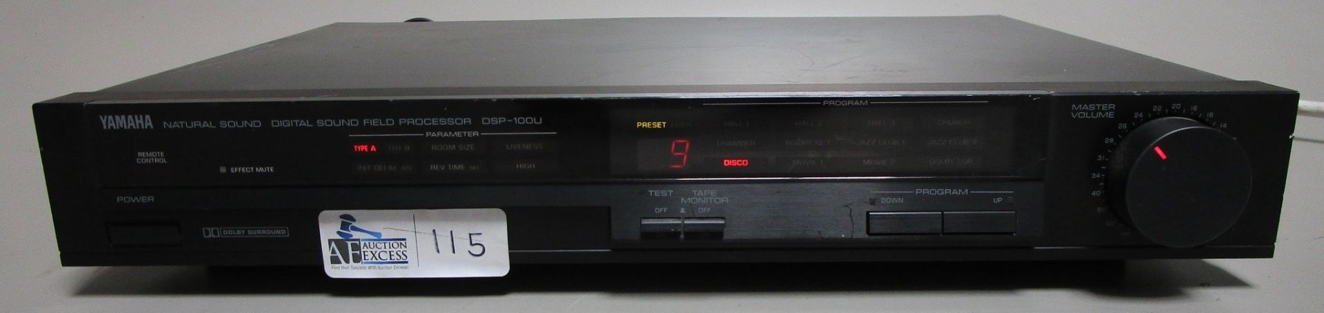 YAMAHA DSP-100U DIGITAL SOUND PROCESSOR