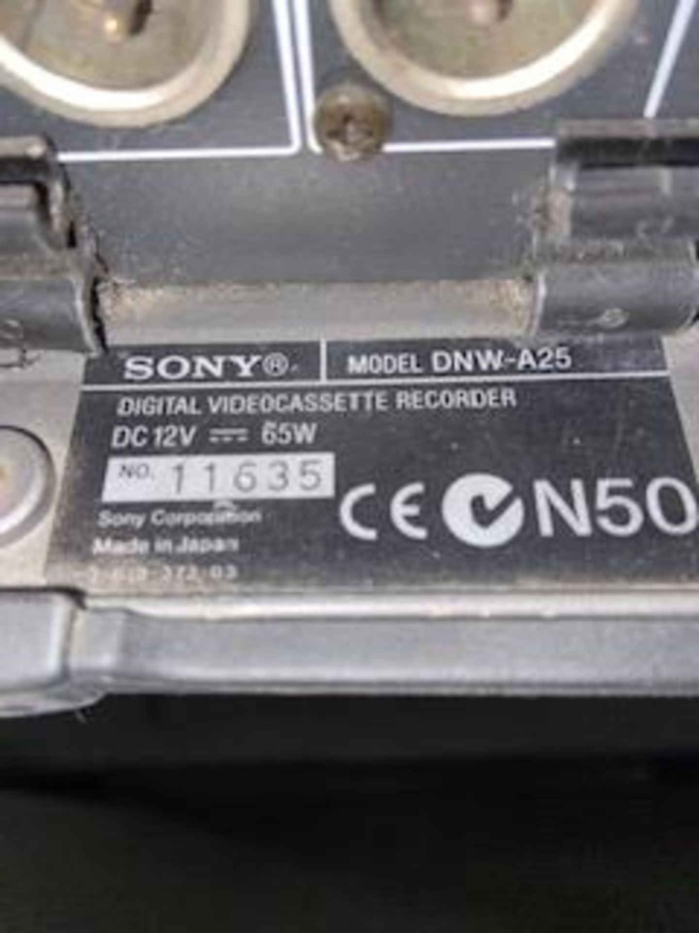 LOT OF 4 SONY BETACAM SX/SP BVW-50/DNW-A25 - Image 8 of 8