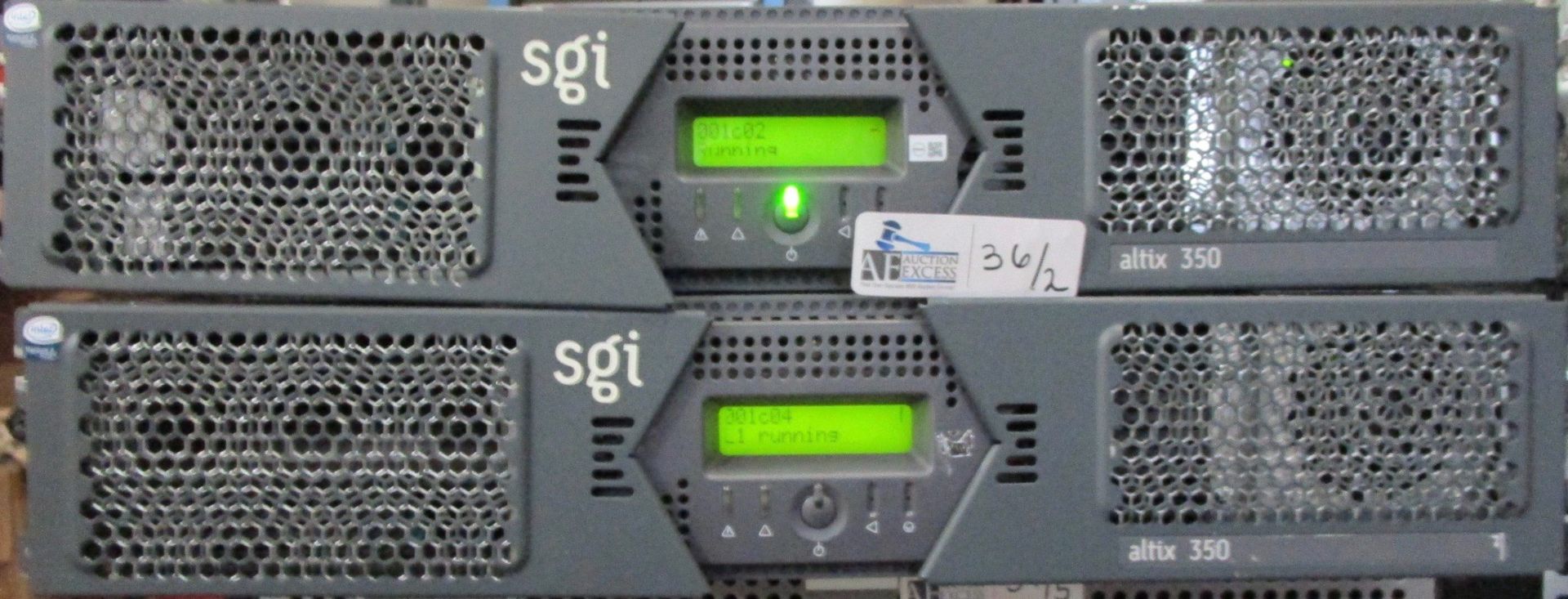 LOT OF 2 SGI ALTIX 350