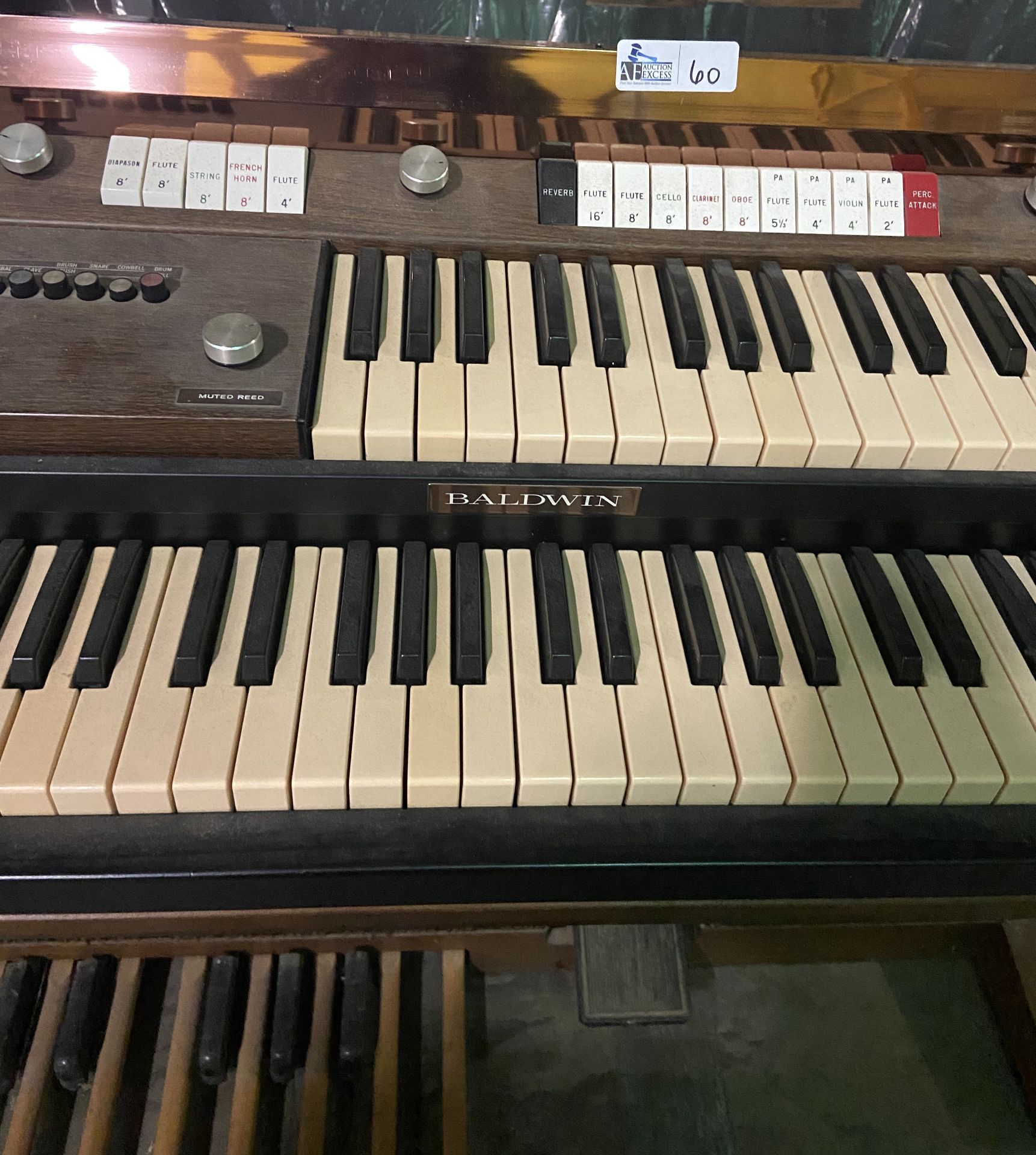 BALDWIN ELECTRIC ORGAN "ENCORE" WITH BENCH - Image 2 of 3