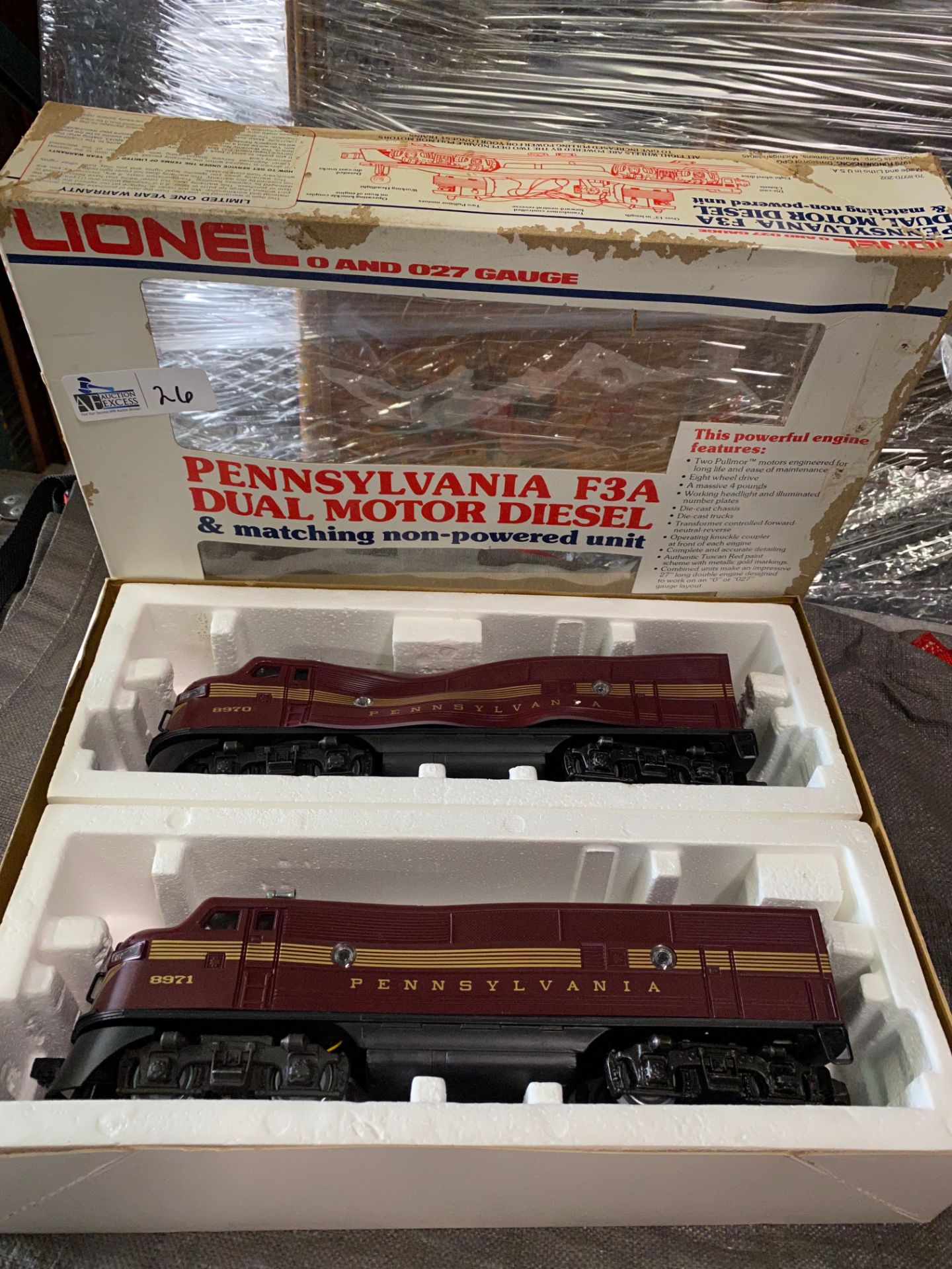 LIONEL PENNSYLVANIA F32 DUAL MOTOR DIESEL