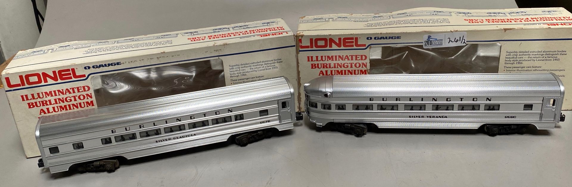 LOT OF 2 LIONEL 0 GAUGE TRAINS - Image 2 of 2