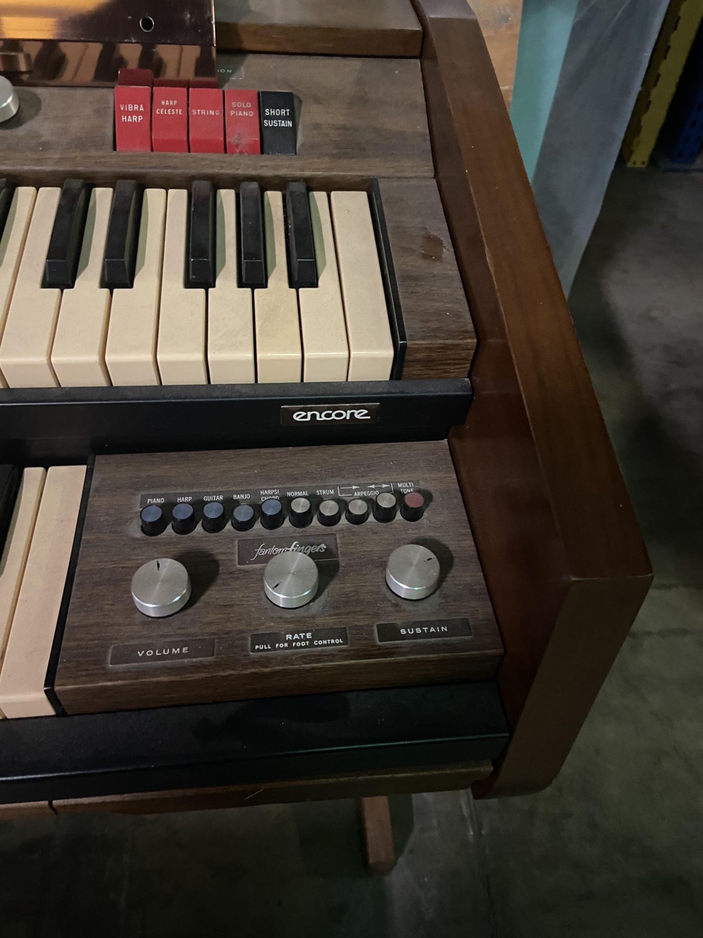 BALDWIN ELECTRIC ORGAN "ENCORE" WITH BENCH - Image 3 of 3