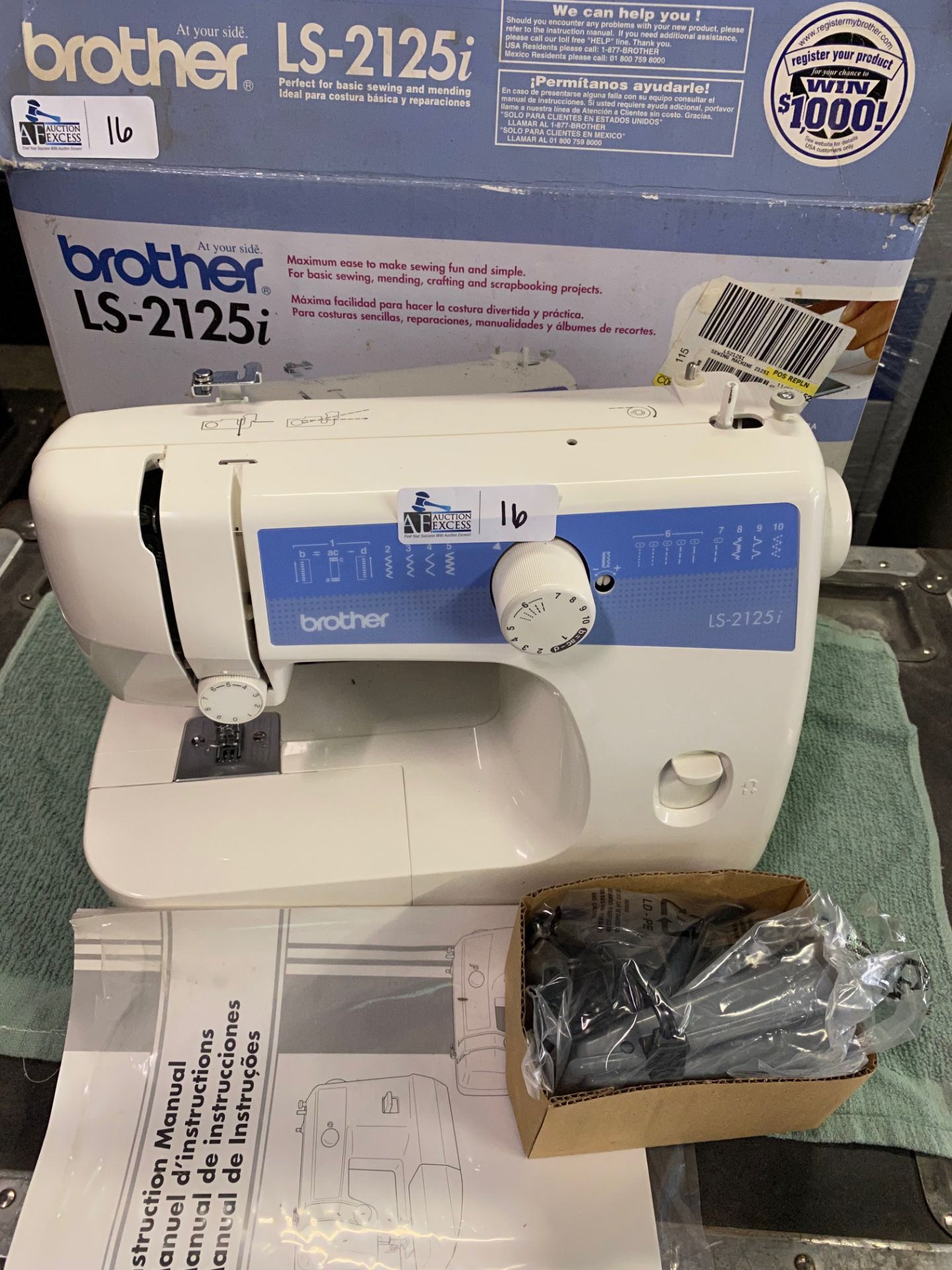 BROTHER LS-2125i SEWING MACHINE