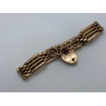 9ct gold bracelet