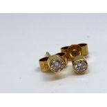 18ct gold earrings