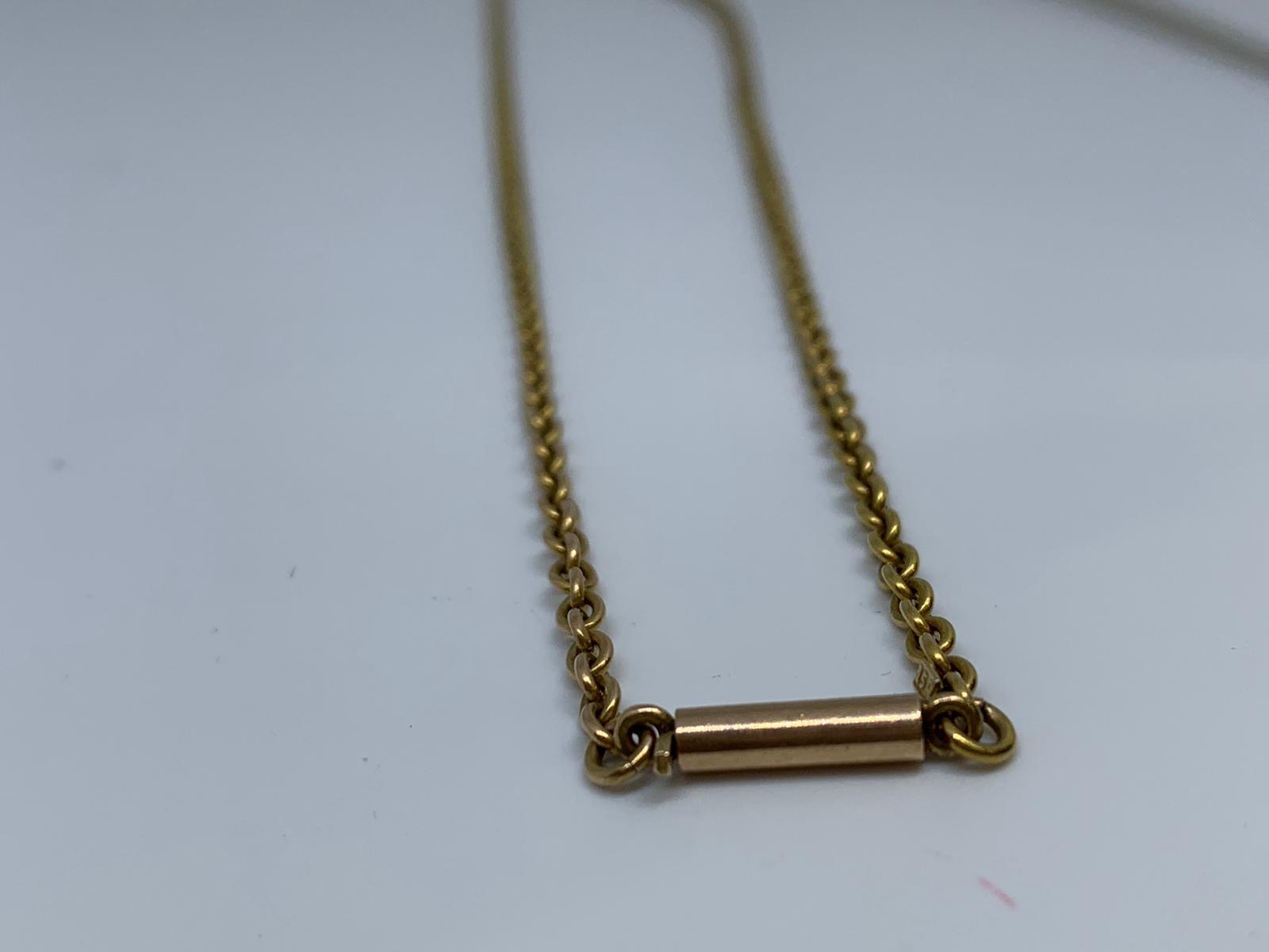 15ct gold chain - Image 2 of 2