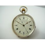 Gentlemans Thomas Russell & Son silver pocketwatch