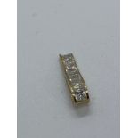 9ct gold pendant