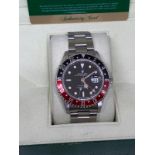 1995 Gents Rolex GMT Master II wristwatch