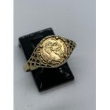 9ct gold ring