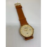 9ct gold gents Rotary watch