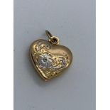 9ct gold locket