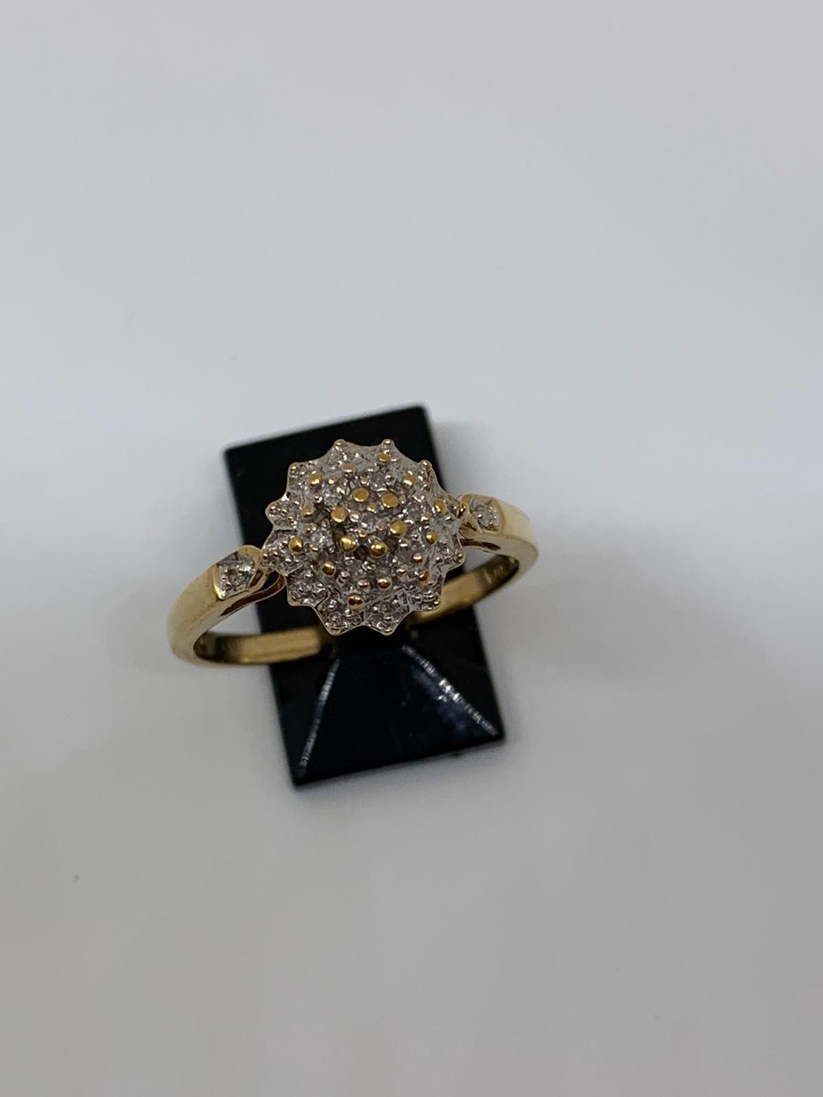 9ct gold ring - Image 2 of 2
