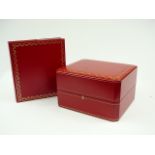Cartier watch box & manual folder