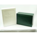 Rolex watch box & after sales service case
