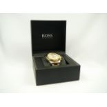 Gents Hugo Boss wrist watch, boxed