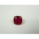 Unmounted 8.45ct ruby