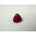 Unmounted 7.50ct ruby