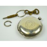 Gents silver pocket watch