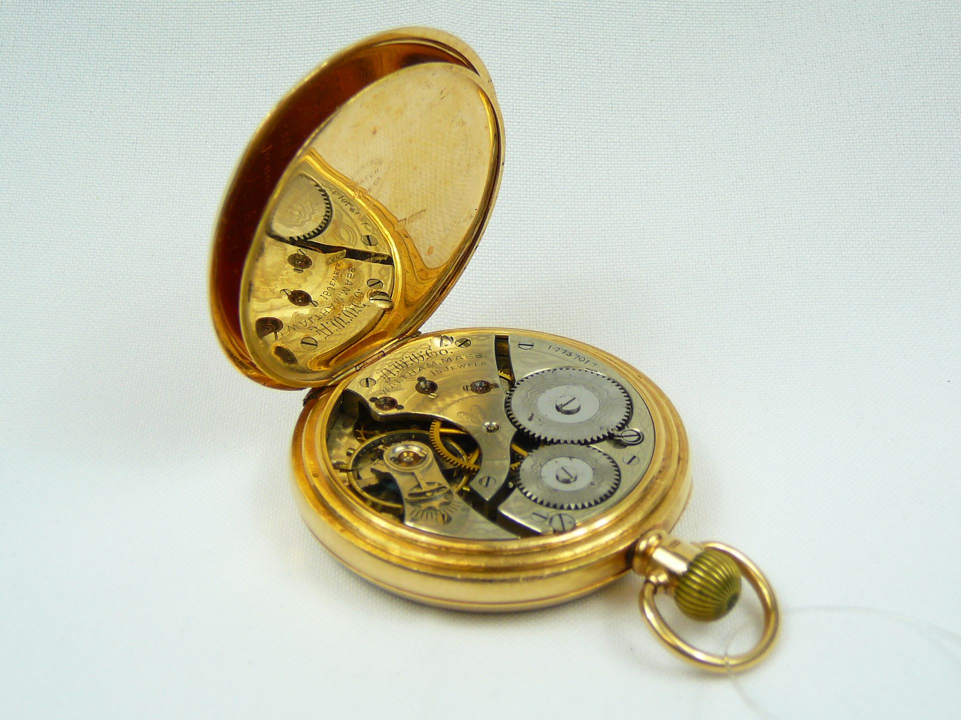 Gents gold pocket watch - Image 6 of 7