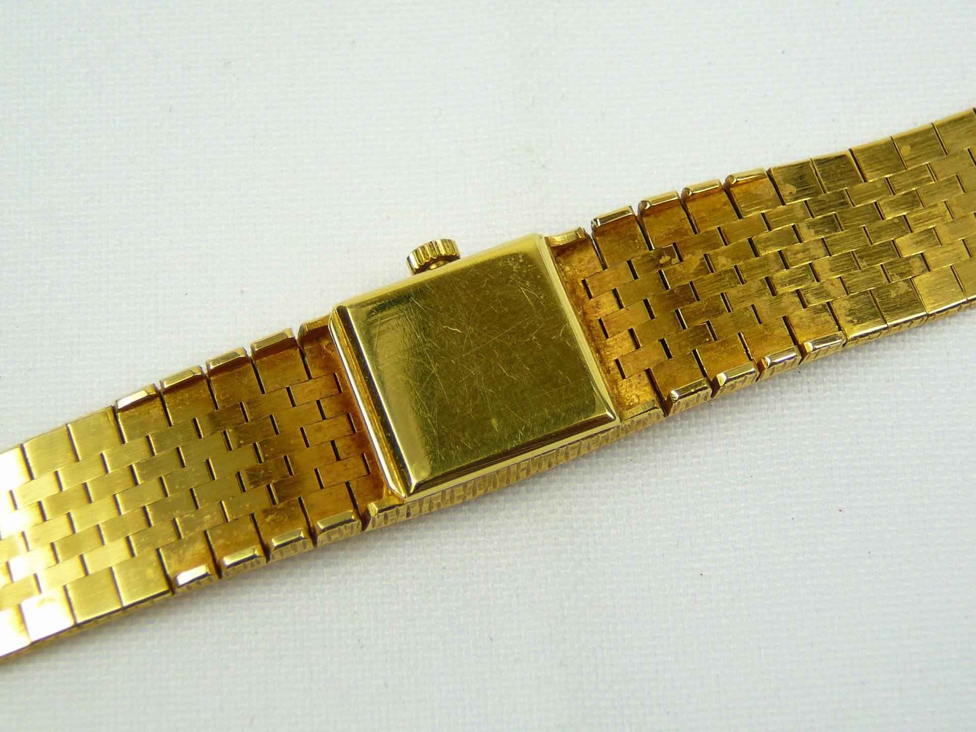 Ladies gold Omega wrist watch - Image 4 of 4