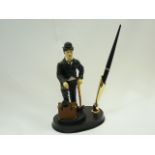 Charlie Chaplin pen stand