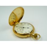 Gents gold pocket watch