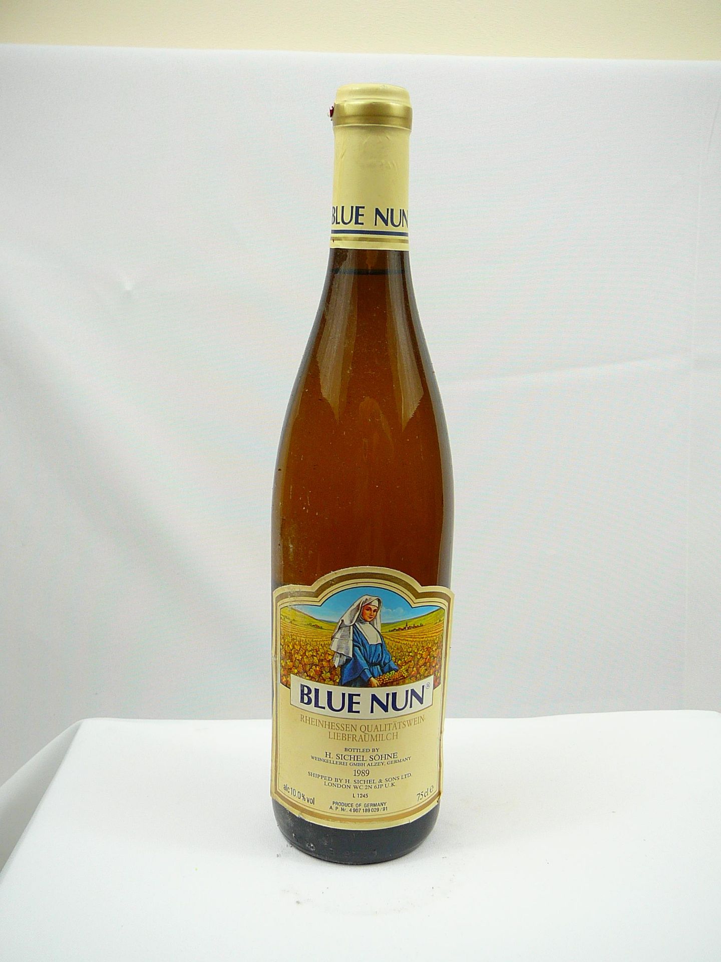 Vintage Blue Nun Wine