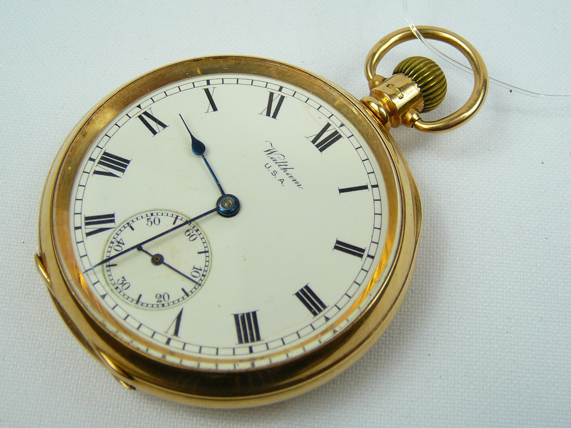 Gents gold pocket watch - Image 3 of 7