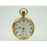 Gents gold pocket watch