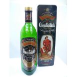 Vintage bottle of Glenfiddich Malt Whisky