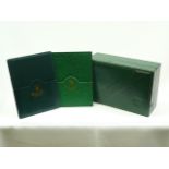 Rolex watch box & 2 x Rolex card wallets