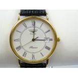 Gents gold Longines wrist watch