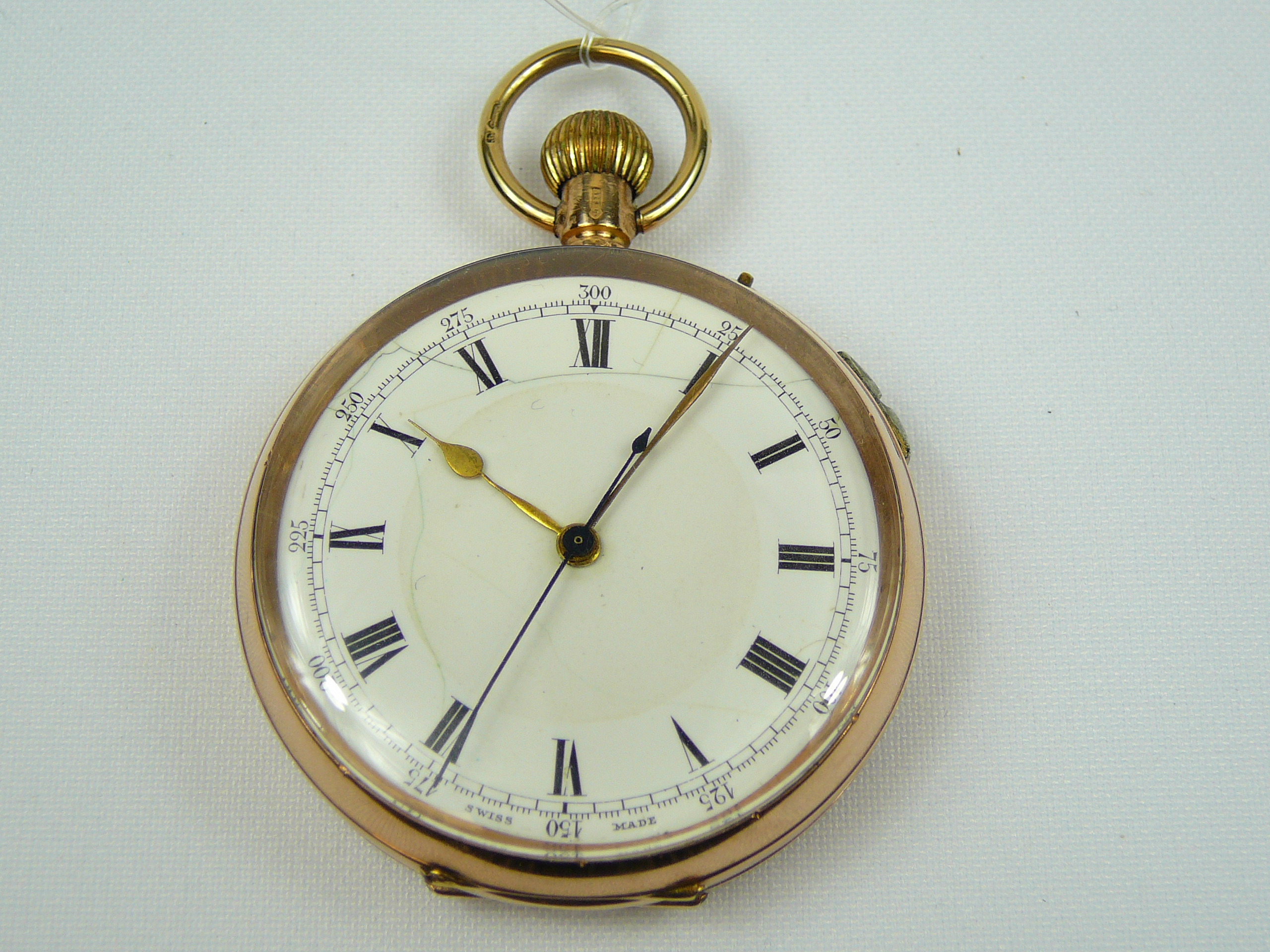 Gents gold pocket watch