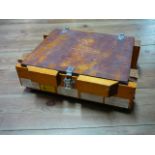 Military wooden detonator box