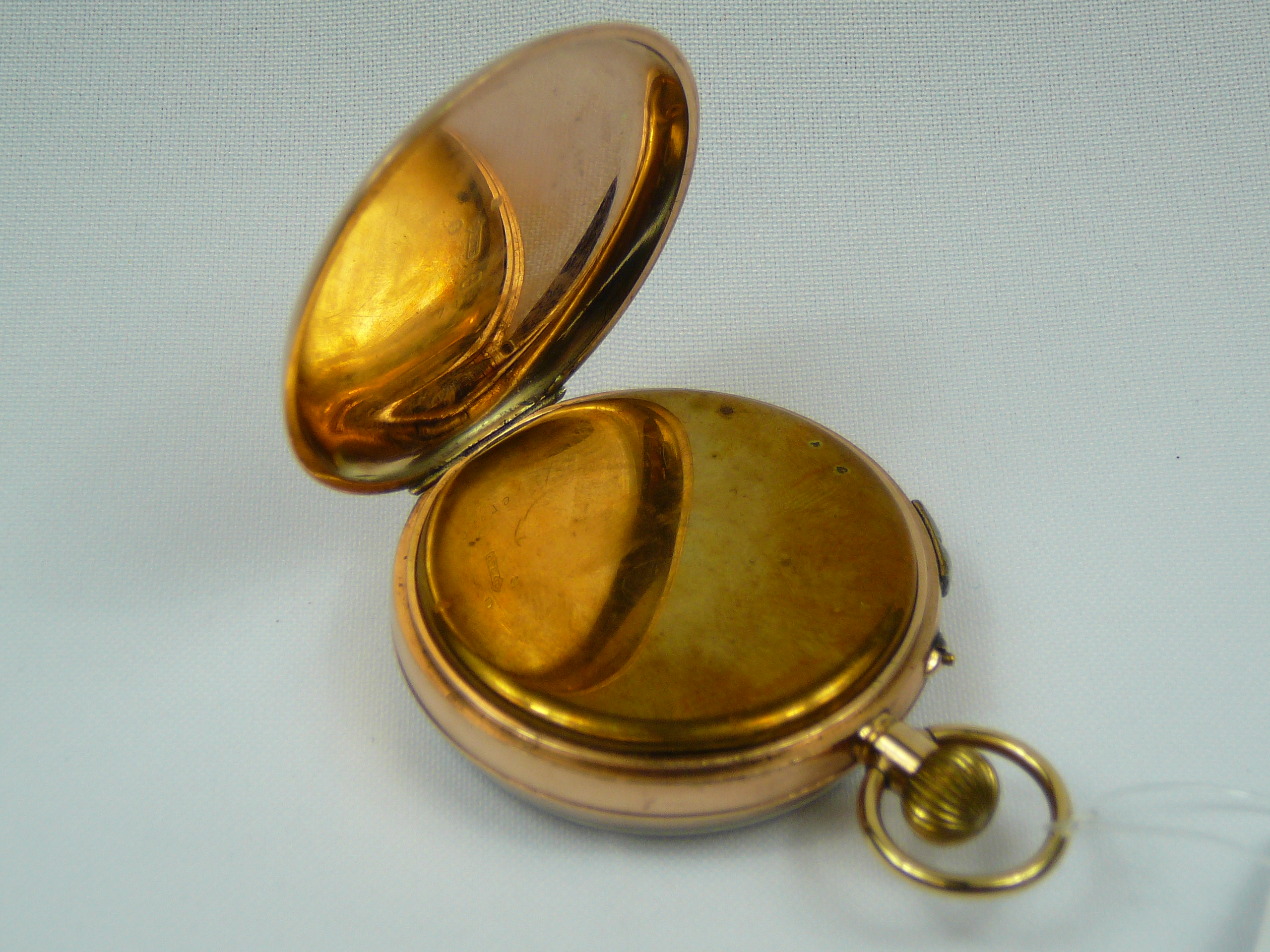 Gents gold pocket watch - Image 3 of 5