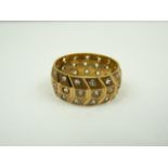 9ct gold eternity ring