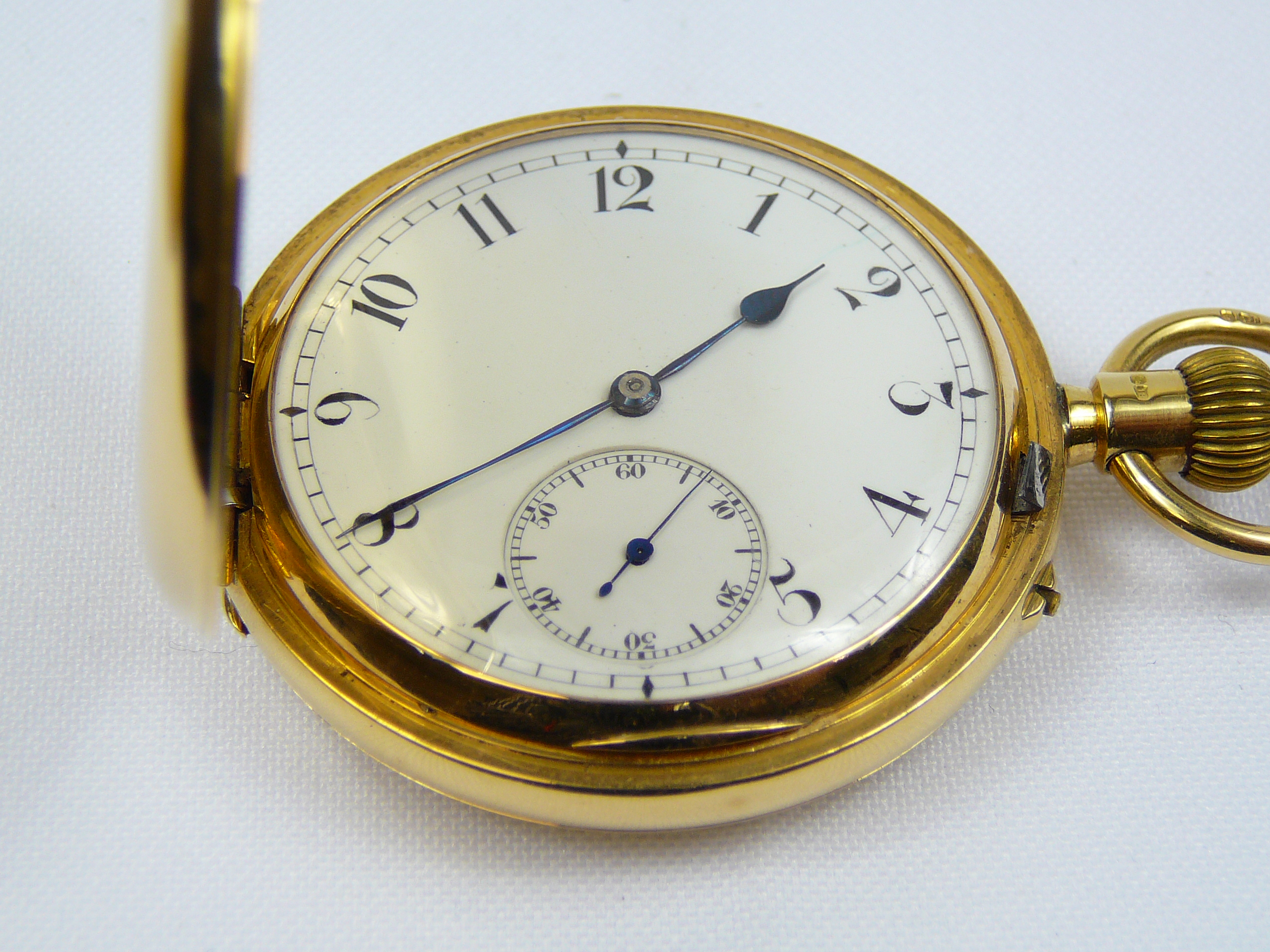 Gents gold pocket watch - Image 2 of 7