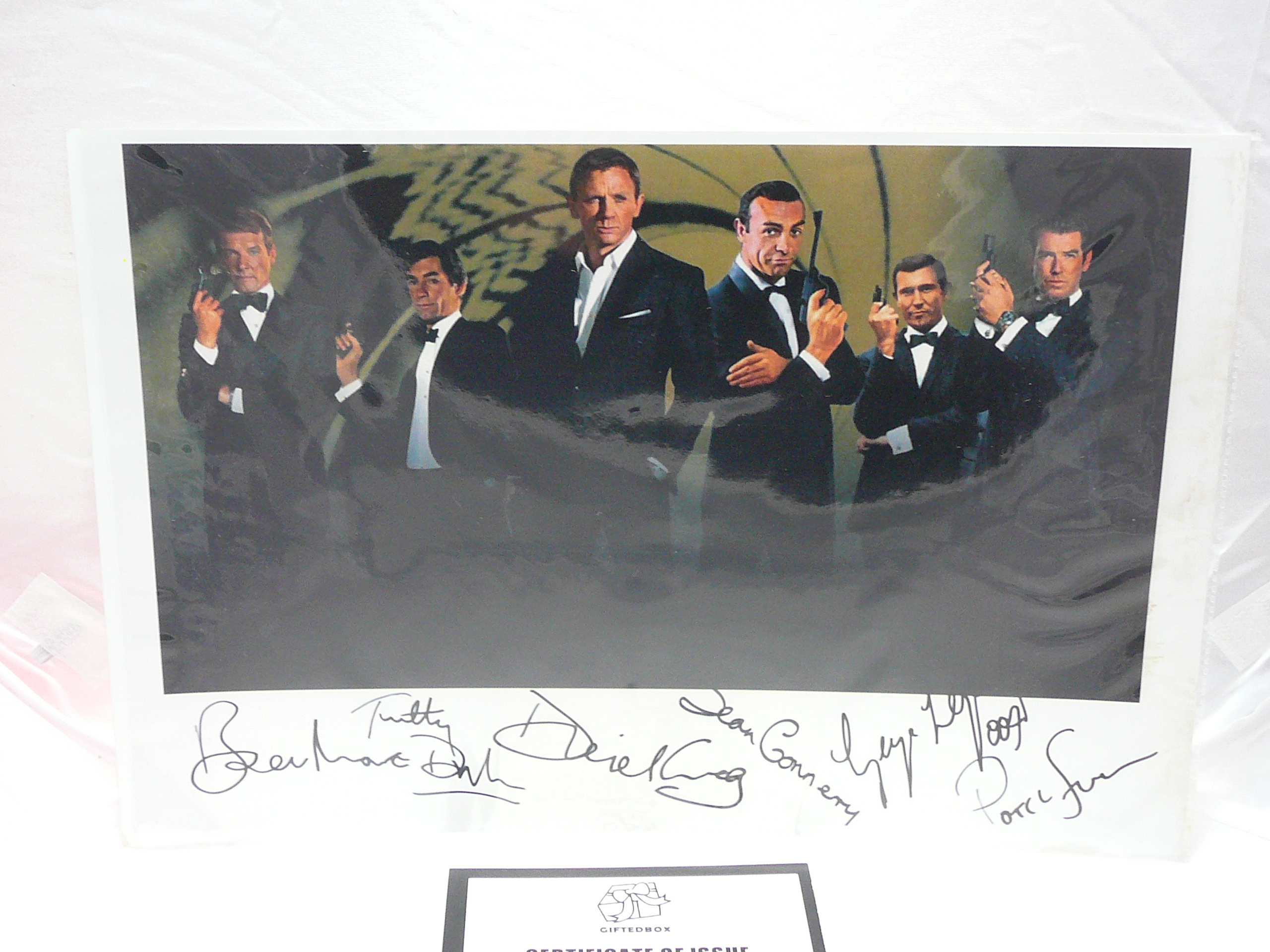 007 framed Bond group photo - Image 3 of 3