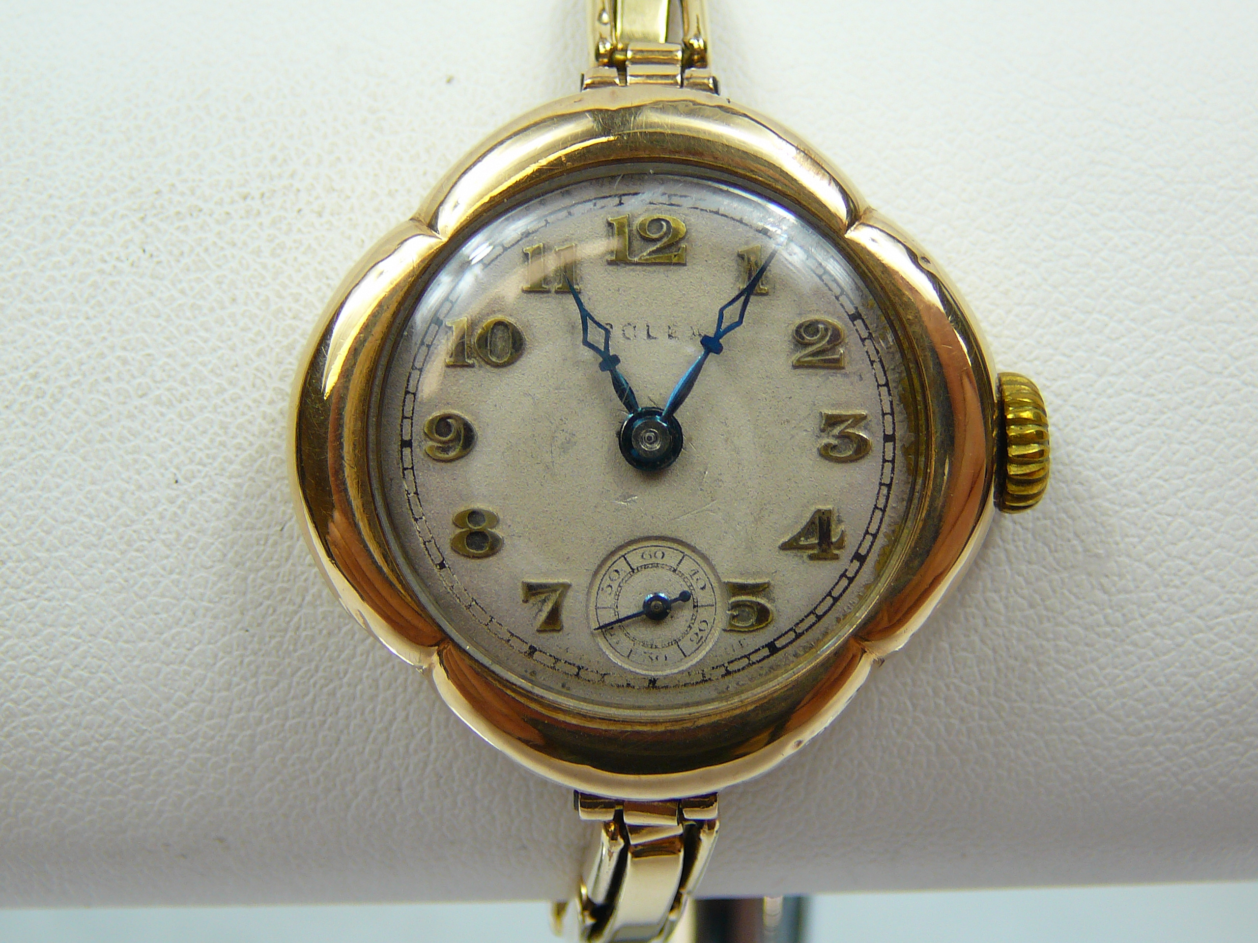 Ladies vintage gold Rolex wrist watch