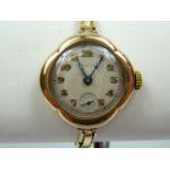 Ladies vintage gold Rolex wrist watch