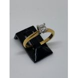 18ct gold diamond ring