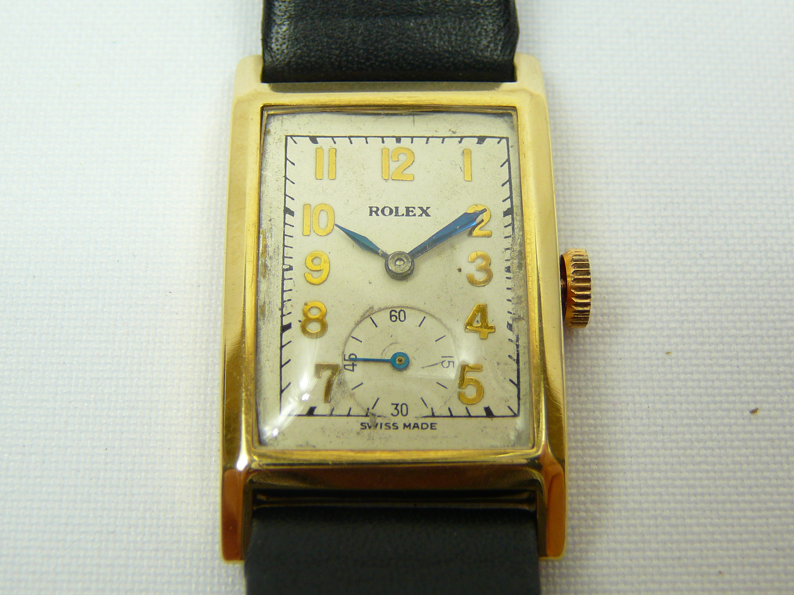 Gents vintage gold Rolex wrist watch